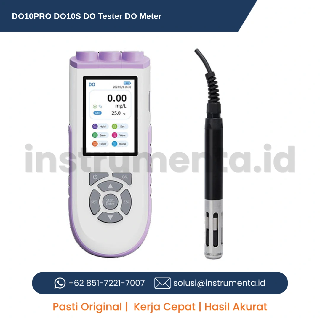 Jual DO10PRO DO10S DO Tester DO Meter Alat Ukur Kadar Oksigen Terlarut Air Digital Portabel